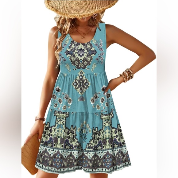 Dresses & Skirts - Bohemian Sleeveless Dress